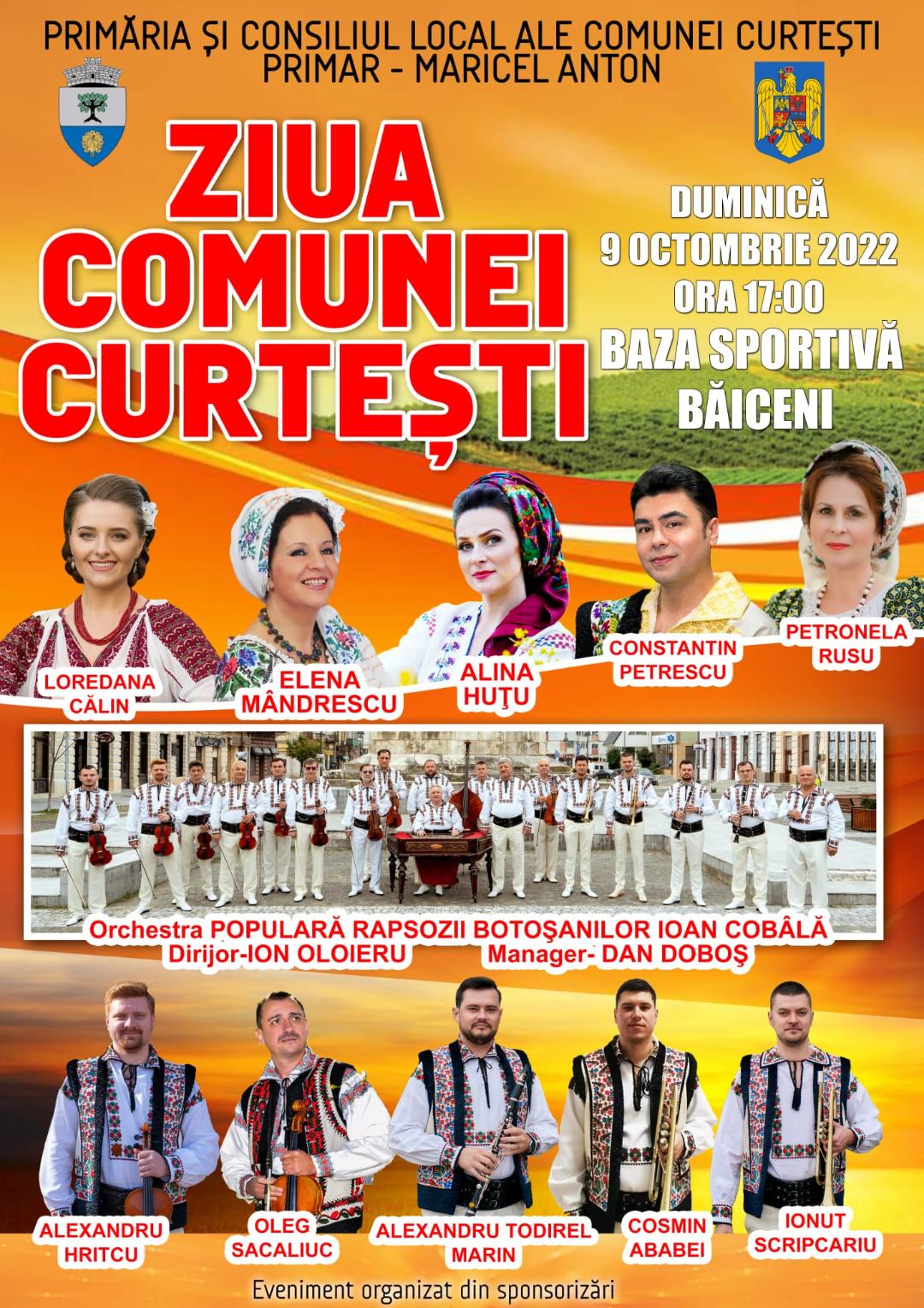 Spectacolul dedicat Zilei Comunei Curtești
