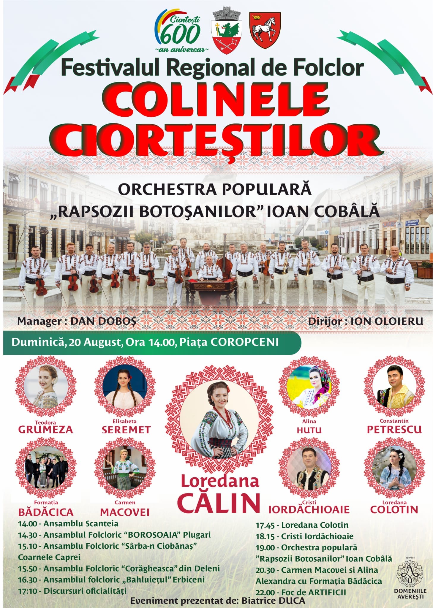 Festivalul Regional de Folclor Colinele Ciortestilor