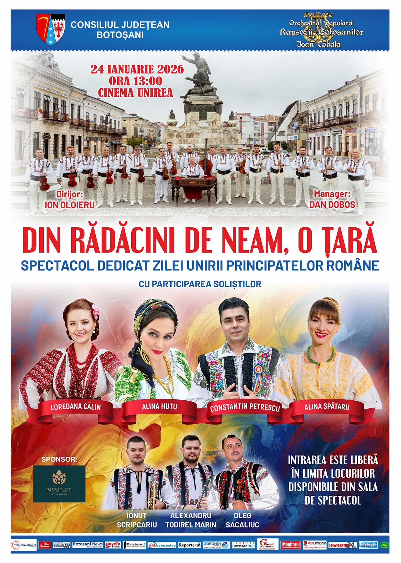 Spectacolul „Din Rădăcini de Neam, o Țară”
